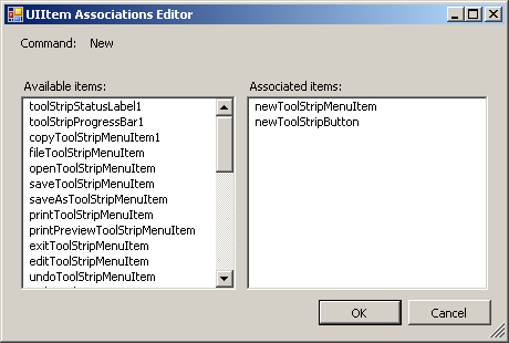 命令交换机Windows窗体_菜单_桌面_或代码